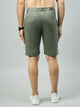 Men's Pastel Green Cotton Shorts