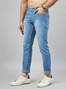 Men's Light Blue Relax Fit Jeans