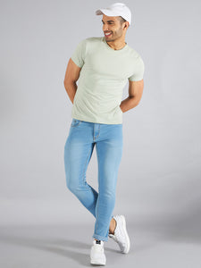 Men's Light Blue Relax Fit Jeans