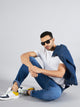 Men's Blue Relax Fit Jeans