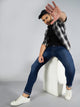 Men's Blue Relax Fit Jeans