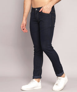 Men's Dark Blue Relax Fit Jeans