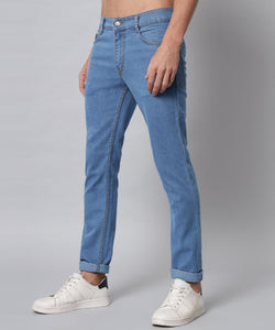 Men's Light Blue Relax Fit Jeans