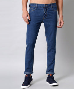 Men's Blue Relax Fit Jeans