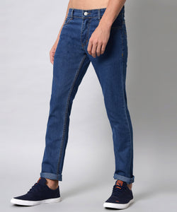 Men's Blue Relax Fit Jeans