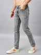Men's Light Grey Relax Fit Jeans