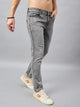 Men's Light Grey Relax Fit Jeans