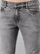 Men's Light Grey Relax Fit Jeans