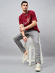 Men's Light Grey Relax Fit Jeans