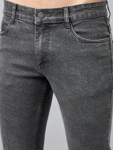 Men's Grey Relax Fit Jeans