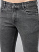 Men's Grey Relax Fit Jeans
