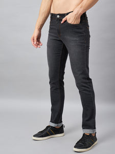 Men's Grey Relax Fit Jeans
