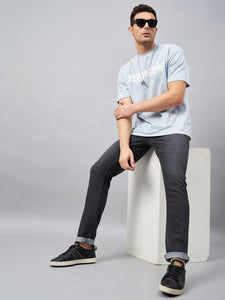 Men's Grey Relax Fit Jeans