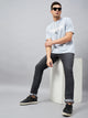 Men's Grey Relax Fit Jeans