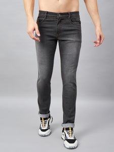 Men's Grey Relax Fit Jeans