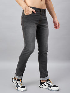 Men's Grey Relax Fit Jeans