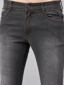 Men's Grey Relax Fit Jeans