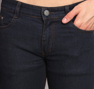 Men's Dark Blue Relax Fit Jeans