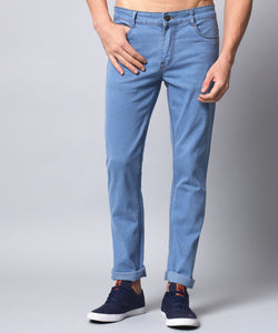 Men's Light Blue Relax Fit Jeans