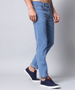 Men's Light Blue Relax Fit Jeans