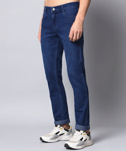 Men's Dark Blue Relax Fit Jeans