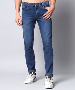 Men's Blue Relax Fit Jeans