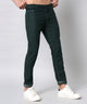 Men's Dark Green Relax Fit Jeans