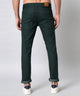 Men's Dark Green Relax Fit Jeans