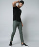 Men's Olive Relax Fit Jeans