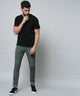 Men's Olive Relax Fit Jeans
