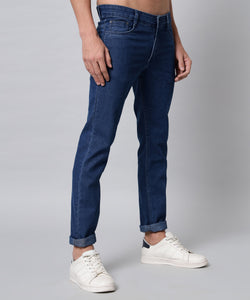 Men's Dark Blue Relax Fit Jeans