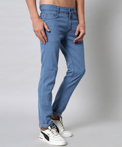 Men's Light Blue Relax Fit Jeans