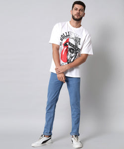 Men's Light Blue Relax Fit Jeans