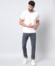 Men's Light Grey Relax Fit Jeans