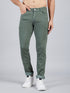 Men's Light Green Relax Fit Jeans