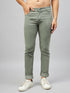 Men's Light Green Relax Fit Jeans