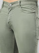 Men's Light Green Relax Fit Jeans