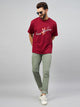 Men's Light Green Relax Fit Jeans