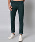 Men's Dark Green Relax Fit Jeans