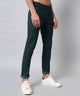 Men's Dark Green Relax Fit Jeans