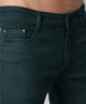 Men's Dark Green Relax Fit Jeans