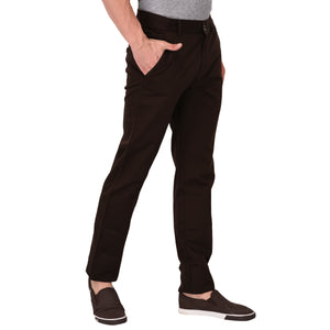 Studio Nexx Men Regular Fit Cotton Chinos Trousers