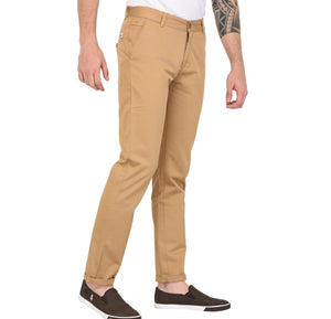 Studio Nexx Men Regular Fit Cotton Chinos Trousers