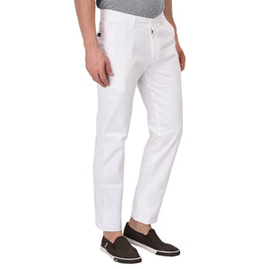 Studio Nexx Men Regular Fit Cotton Chinos Trousers