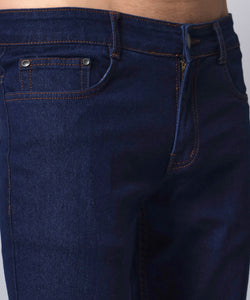 Studio Nexx Men's Relaxed Fit Dark Blue Jeans