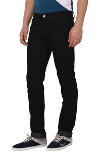 Studio Nexx Men's Black Relaxed Fit Jeans