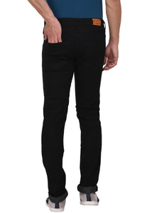 Studio Nexx Men's Black Relaxed Fit Jeans