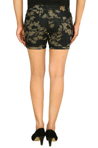 Studio Nexx Women Printed Denim Shorts