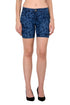 Studio Nexx Women Printed Denim Shorts