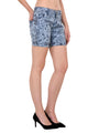 Studio Nexx Women Printed Denim Shorts